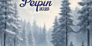 Carte de vœux 2025 de Peipin